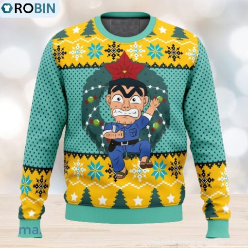 Kankichi Ryotsu KochiKame Tokyo Beat Cops Xmas Ugly Christmas Sweater For Men And Women