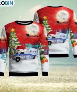 Kansas Sedgwick County EMS Christmas Christmas AOP Ugly Sweater For Men Women Kansas Sedgwick County EMS Christmas Christmas AOP Ugly Sweater For Men Women