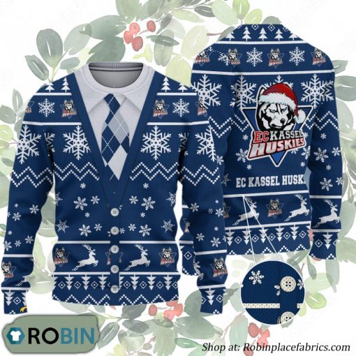 Kassel Huskies Ugly Christmas Sweater