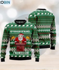 keep-your-holiday-diet-balanced-with-tacos-christmas-gift-ugly-christmas-sweater-xmas-holiday-2