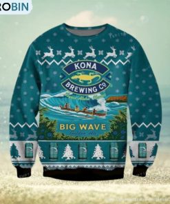 Kona Brewing Big Wave Golden Ale Ugly Sweater Party