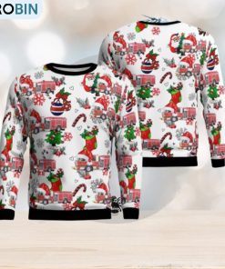 Lebanon, Pennsylvania, Ebenezer Fire Company Christmas Ugly Sweater 3D Gift For Men And Women