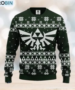 Legend Of Zelda Green Ugly Christmas Sweater