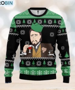 leonardo-dicaprio-drinking-meme-ugly-christmas-sweater-1