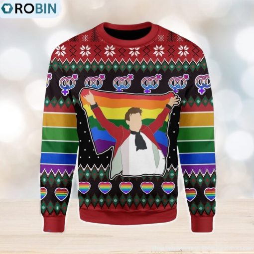 LGBT Harry Ugly Christmas Sweater, Xmas Gift Men And Women