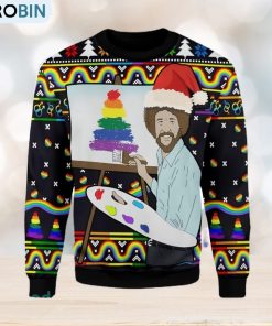 LGBT Painting Ugly Christmas Sweater, Xmas Gift Men And Women LGBT Painting Ugly Christmas Sweater, Xmas Gift Men And Women
