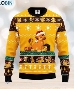 lion-king-simba-yellow-1-amazing-gift-ugly-christmas-3d-sweater-1