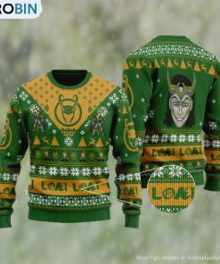 Loki the God of Mischief Ugly Christmas Sweater