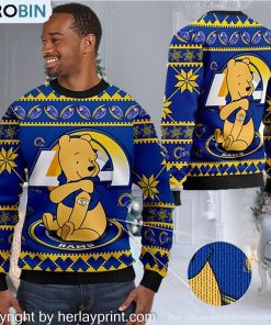 los-angeles-rams-nfl-american-football-team-logo-cute-winnie-the-pooh-bear-3d-ugly-christmas-sweater-3