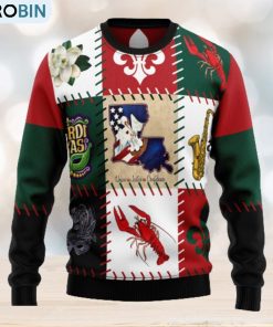 Louisiana Famous Things Ugly Christmas Sweater Thankgiving Gift Men Women Louisiana Famous Things Ugly Christmas Sweater Thankgiving Gift Men Women