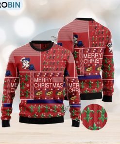 Louisiana Merry Christmas Ugly Christmas Sweater Family Noel Gift