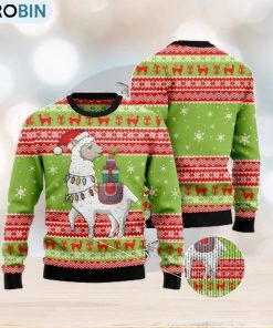 Love Llama Men And Women Christmas Gift 3D Ugly Christmas Sweater