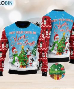 Love Snowman Ugly Christmas Sweater Family Noel Gift Love Snowman Ugly Christmas Sweater Family Noel Gift