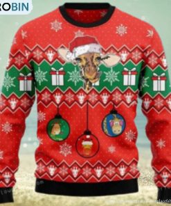 Lovely Giraffe Ugly Christmas Sweater