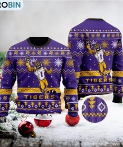 Lsu Tigers Football Ugly Christmas Sweater Lsu Tigers Football Ugly Christmas Sweater