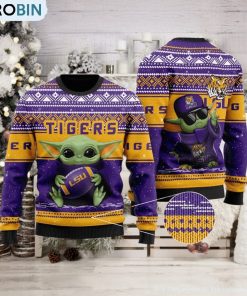 lsu-tigers-grogu-baby-yoda-hug-logo-ugly-christmas-sweater-1