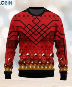 Lunar New Year Xmas Ugly Christmas Sweater Gift For Men Women