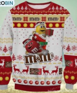 M And M Is Chocolate Christmas Gifts Chritsmas Sweater Ugly Christmas Sweater M And M Is Chocolate Christmas Gifts Chritsmas Sweater Ugly Christmas Sweater