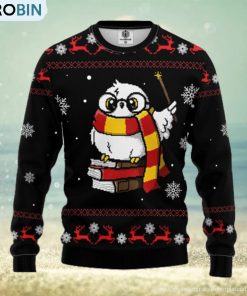 magic-owl-ugly-christmas-sweater-for-men-women-1