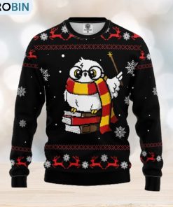 Magic Owl Ugly Christmas Sweater For Men Women Magic Owl Ugly Christmas Sweater For Men Women