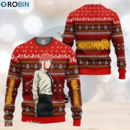 Makima Ugly Christmas Sweater