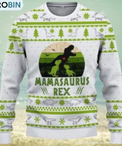Mamasaurus Dinosaur Womens Ugly Sweater