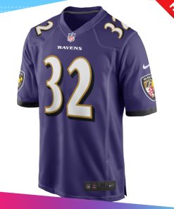 Men’s Baltimore Ravens Marcus Williams Nike Purple Game Jersey