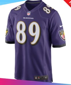 Men’s Baltimore Ravens Mark Andrews Nike Purple Game Jersey