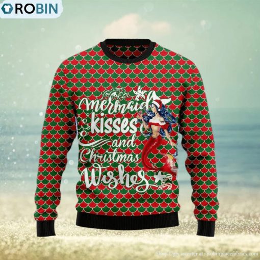 Mermaid Christmas Ugly Christmas Sweater Gift For Men And Women