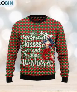 Mermaid Christmas Ugly Christmas Sweater Gift For Men And Women Mermaid Christmas Ugly Christmas Sweater Gift For Men And Women