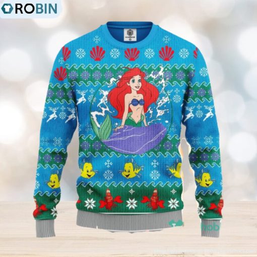 Mermaid Ugly Christmas Sweater Amazing Gift Men And Women Christmas Gift