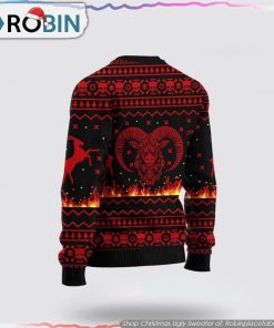 Merry Antichristmas Satan Claus Ugly Christmas Sweater