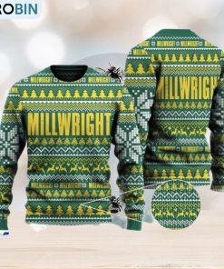 Merry Christmas Millwright Ugly Christmas Sweate
