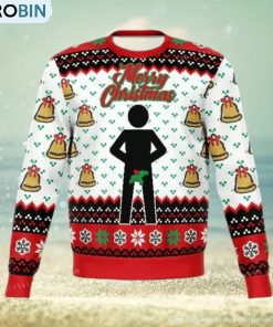 merry-christmas-mr-stick-mistletoe-ugly-christmas-sweater-1