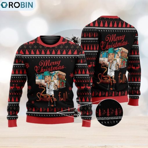 Merry Shitters Full Ugly Funny Ugly Gift Christmas 3D Sweater For Men And Women