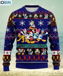 Mickey Mouse And Friends Disney Ugly Christmas Sweater Holiday For Men And Women