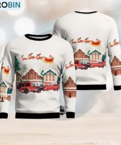 Minneapolis Fire Department Aop Christmas Ugly Sweater 3D Minneapolis Fire Department Aop Christmas Ugly Sweater 3D