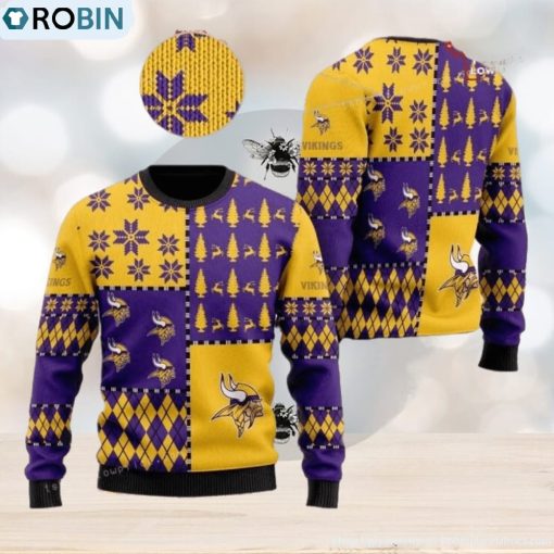 Minnesota Vikings Best Christmas Gift For Vikings Fans Womens Ugly Sweater