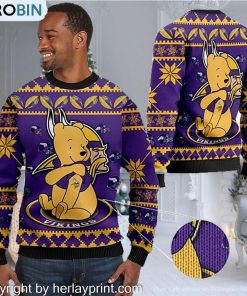 minnesota-vikings-nfl-american-football-team-logo-cute-winnie-the-pooh-bear-3d-ugly-christmas-sweater-3