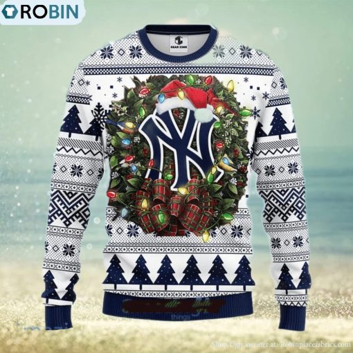 MLB New York Yankees Christmas Ugly Sweater 3D Gift For Big Fans