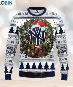 MLB New York Yankees Christmas Ugly Sweater 3D Gift For Big Fans