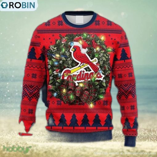 MLB St. Louis Cardinals Christmas Ugly Sweater For Men Women