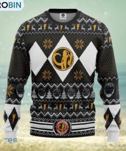 mmpr-black-ranger-ugly-christmas-sweater-gift-for-men-women-1