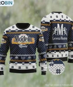 Modelo Especial Beer Ugly Christmas Sweater, Gifts For Beer Lovers