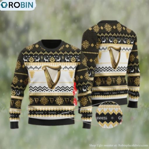 Modern Guinness Ugly Christmas Sweater