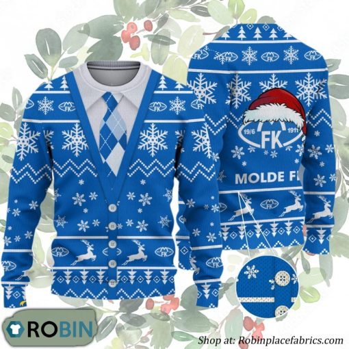 Molde Fotballklubb Eliteserien Ugly Christmas Sweater