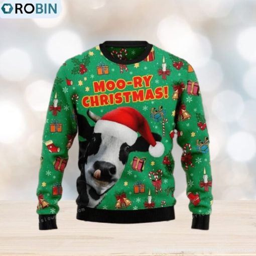 Moo Ry Christmas Ugly Sweater Party