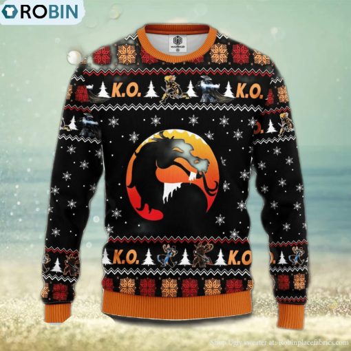 Mortal Kombat Ugly Christmas Sweater For Men Women
