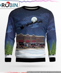 Mount Laurel, NJ, Mount Laurel Fire Department AOP Ugly Sweater