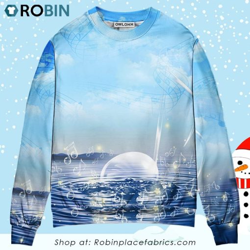 Music Sounds Of Nature Ugly Christmas Sweater